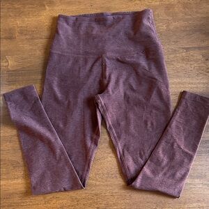 Beyond Yoga Brown Spacedye high rise leggings XS